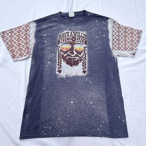 Willie Nelson Have a Willie Nice Day Graphic T-Shirt Medium